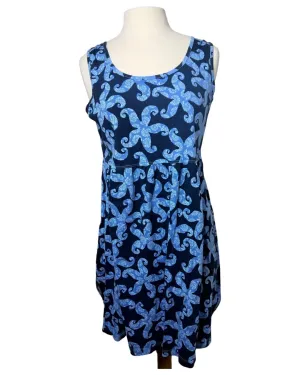 Starfish and Shells Cotton BabyDoll Dress
