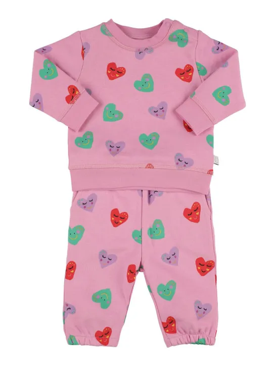 Stella McCartney Kids   Organic cotton sweatshirt &amp; sweatpants 