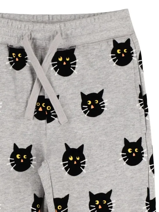 Stella McCartney Kids   Printed cotton sweatpants 