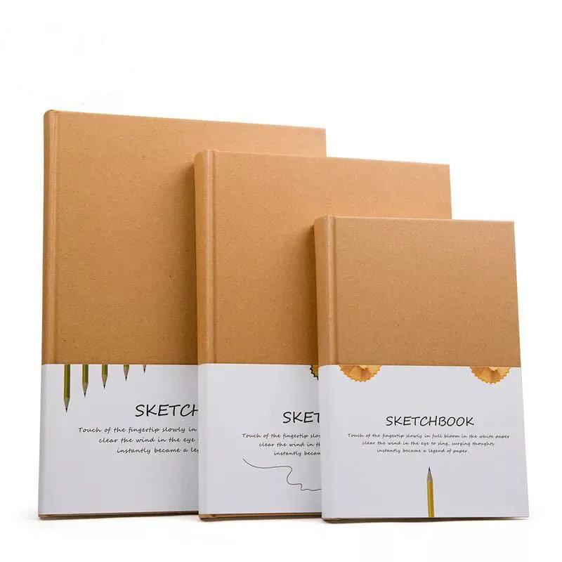 Sustainable Hardcover Sketchbook-Blank