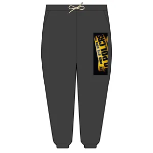 Sweatpants: Funky Police Lines Design