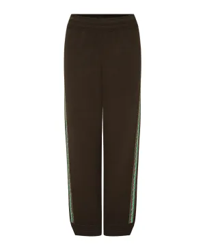 SYMBOL TRACKPANT - CHOCOLATE