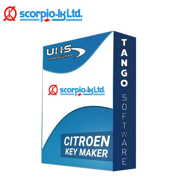 TANGO Citroen Key Maker Software Activation