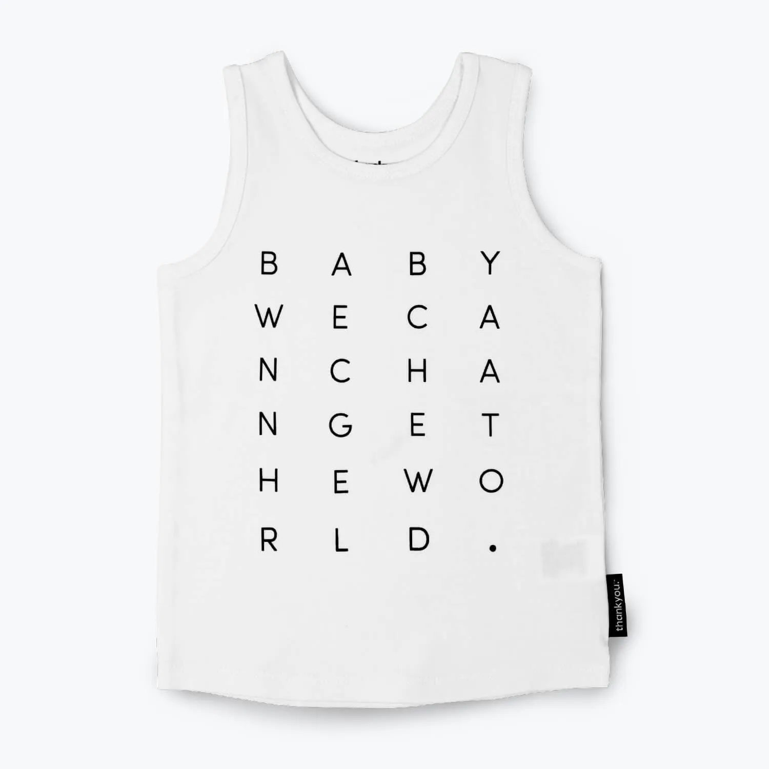 Thankyou Sustainable Cotton Singlets | Limited Edition