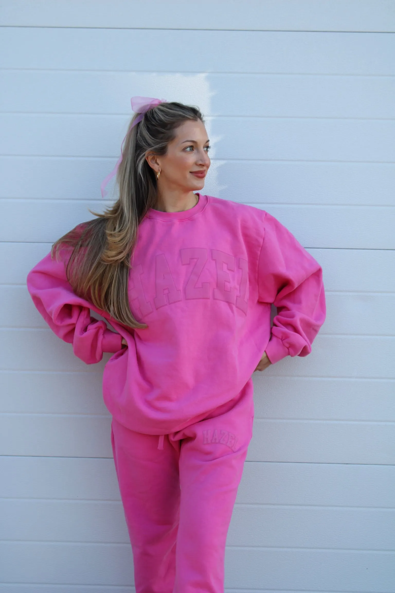 The Capri Crewneck // Poppy