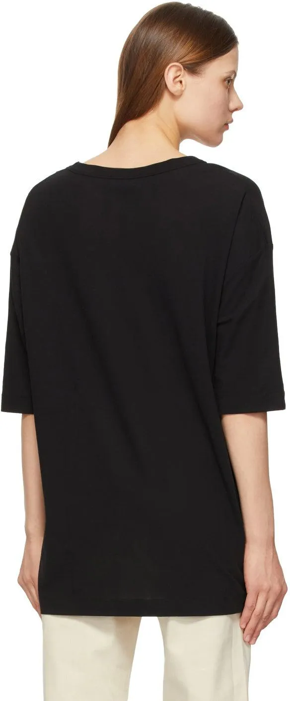 Ã‰tudes Black Museum Stencil T-Shirt