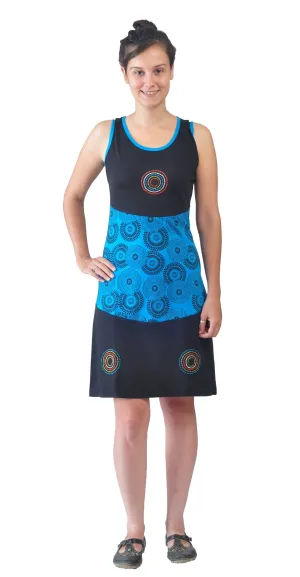 tunic-dress-with-floral-embroideryno-refund-no-exchange
