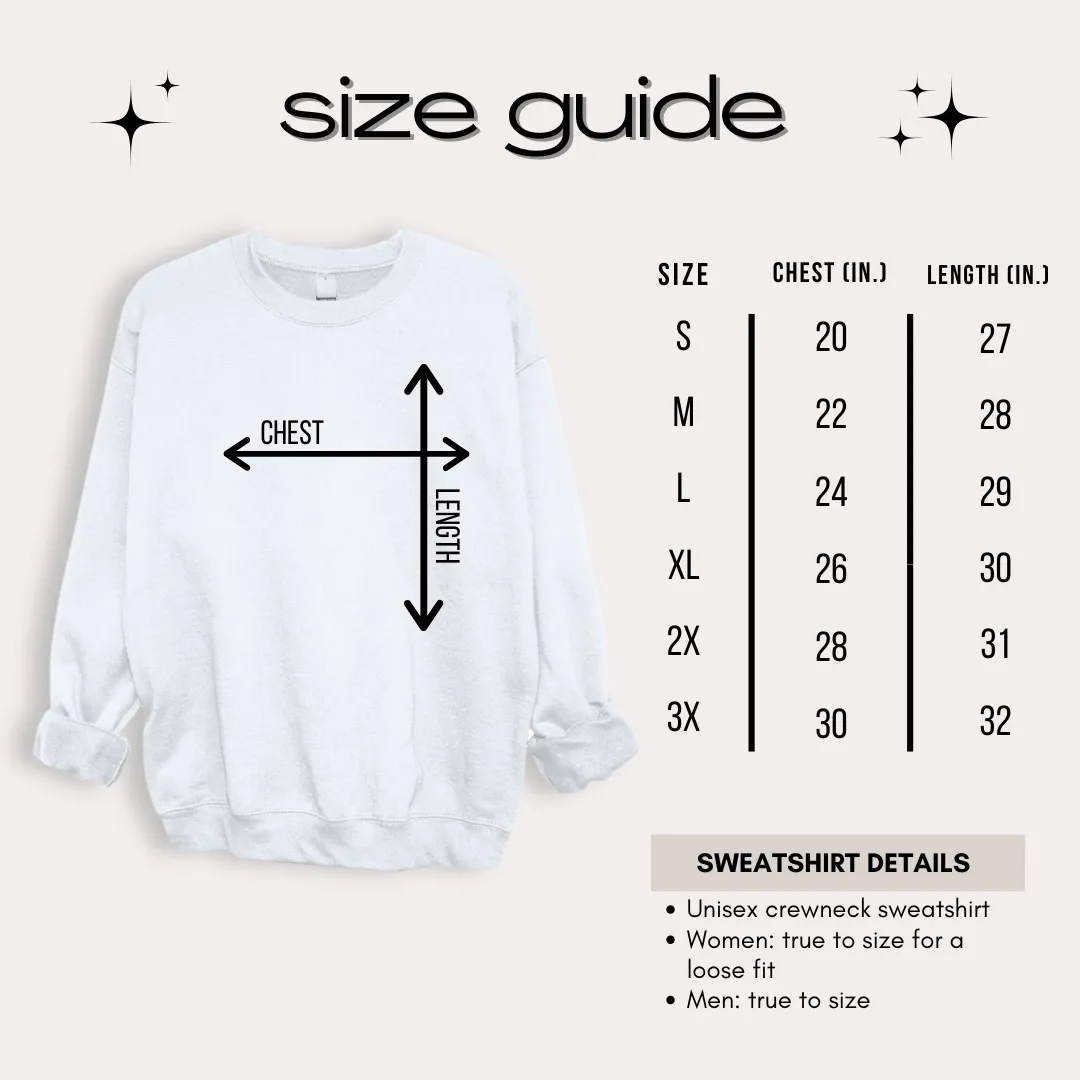 warning: I'm choosing violence today | crewneck sweatshirt